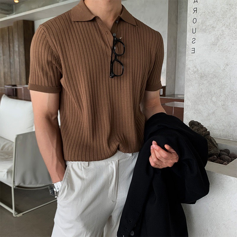 Gestricktes Polohemd – Gimcheon, Südkorea