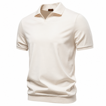 Men's Silky Polo Shirt – Old Money Style