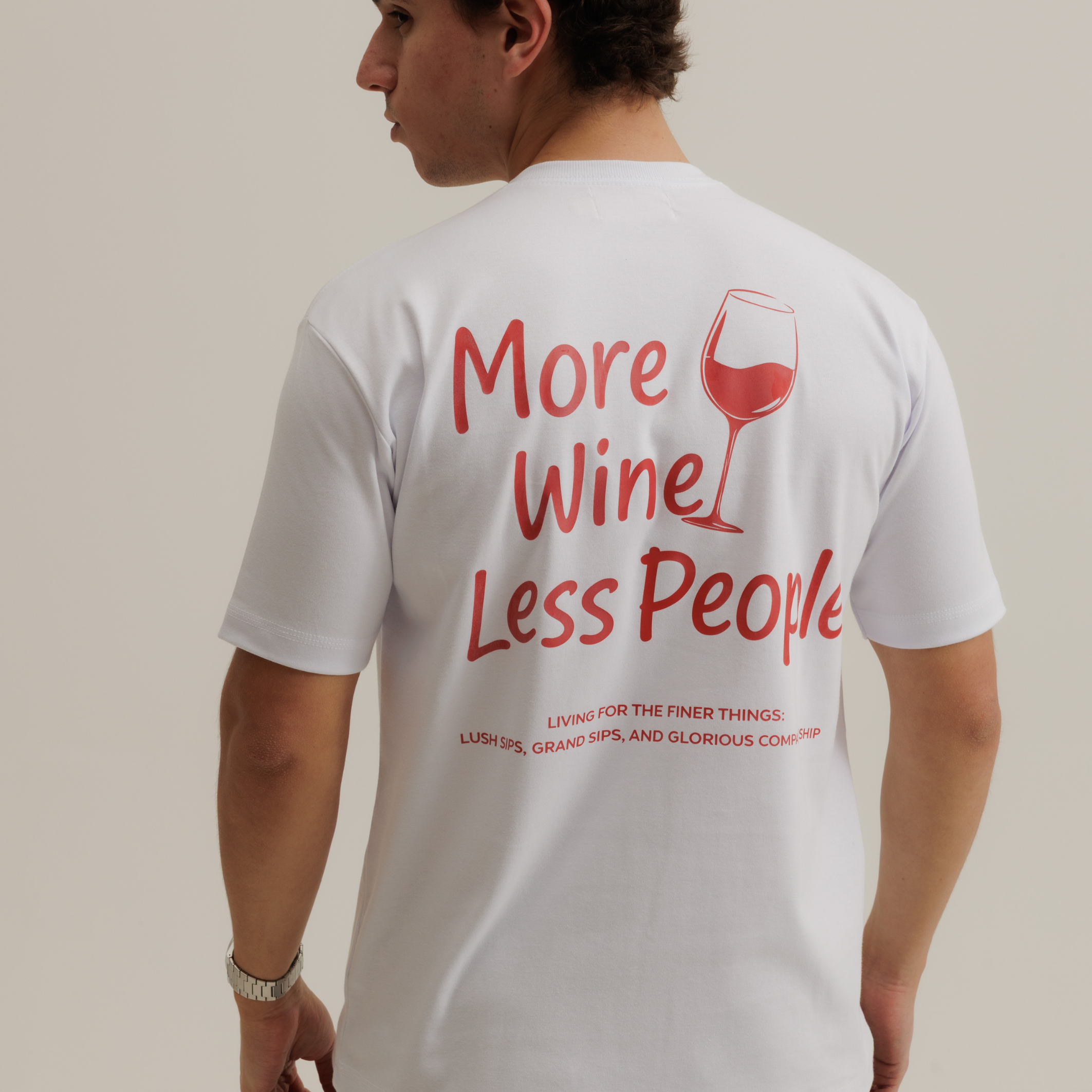 MORE WINE SAINT TROPEZ T-SHIRT