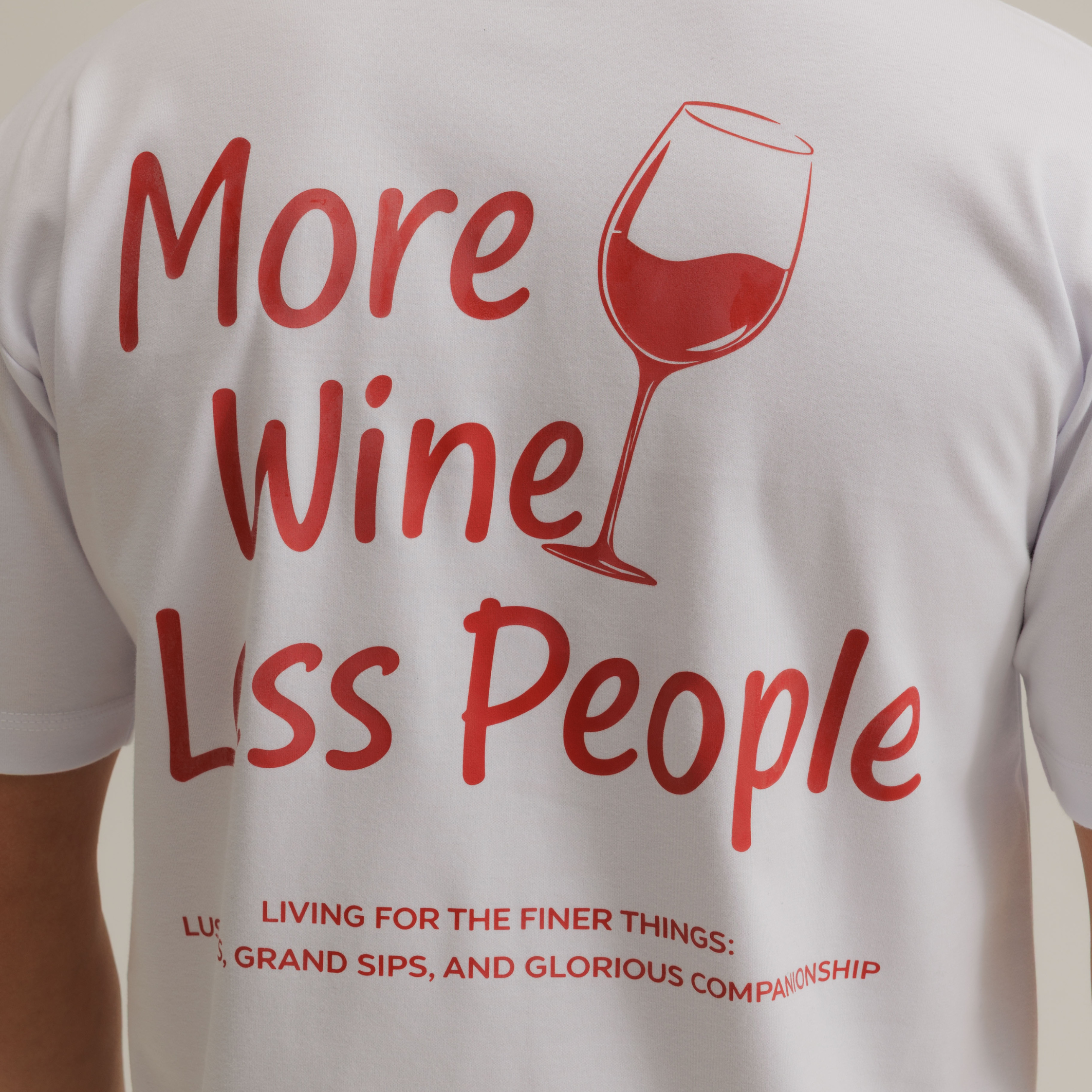 MORE WINE SAINT TROPEZ T-SHIRT