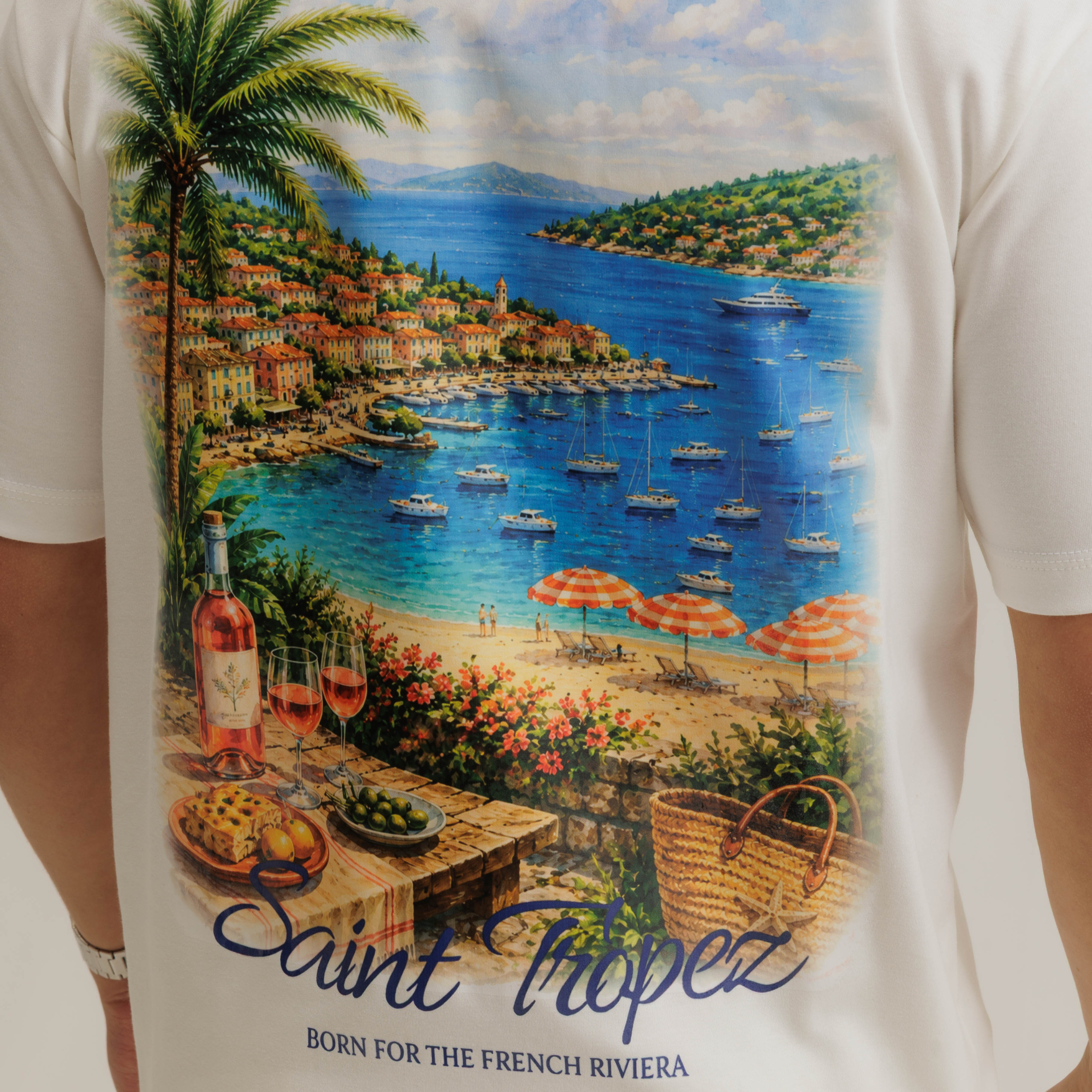Saint-Tropez Landscape T-shirt