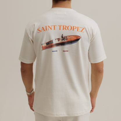Saint-Tropez Boat Neck T-Shirt