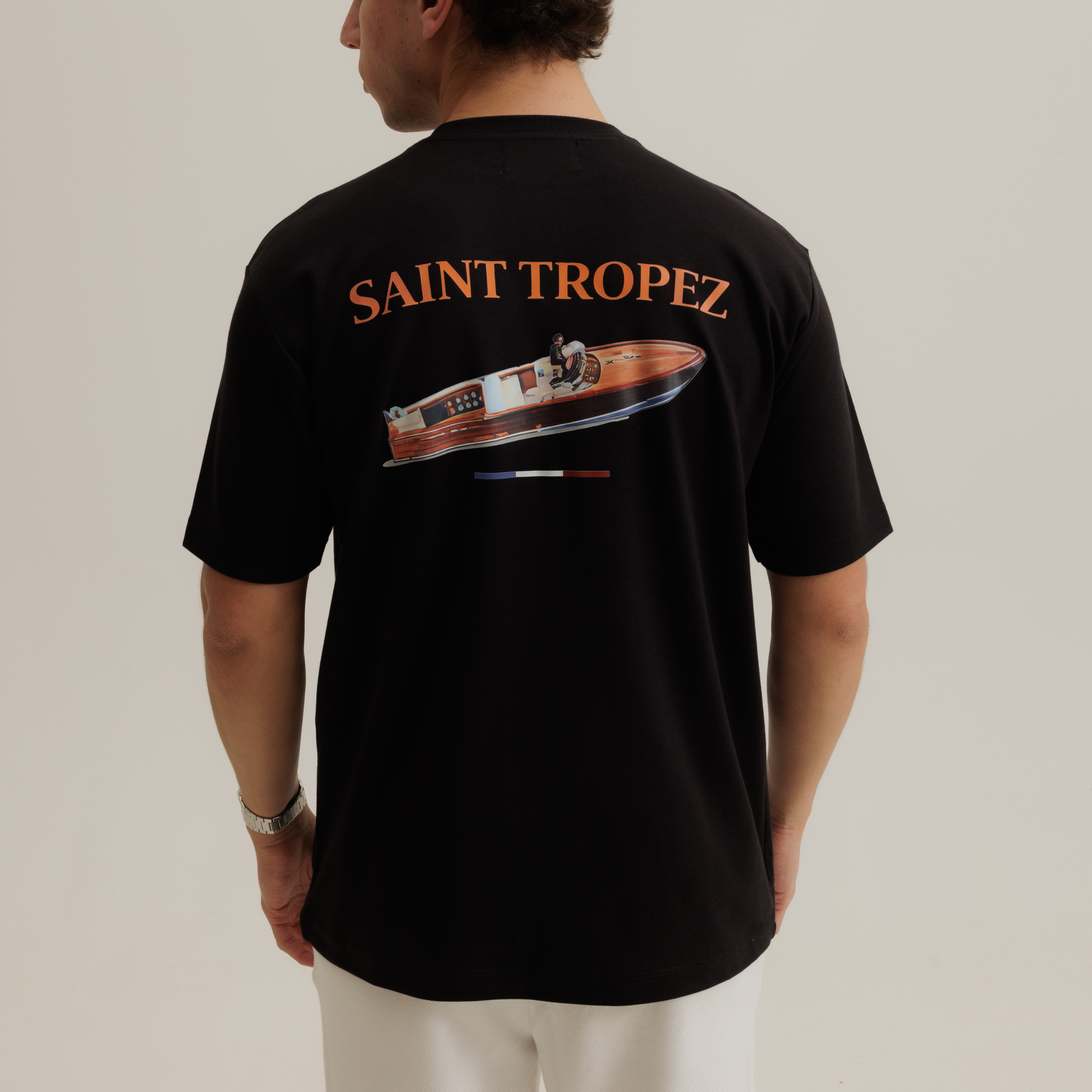 Saint-Tropez Boat Neck T-Shirt