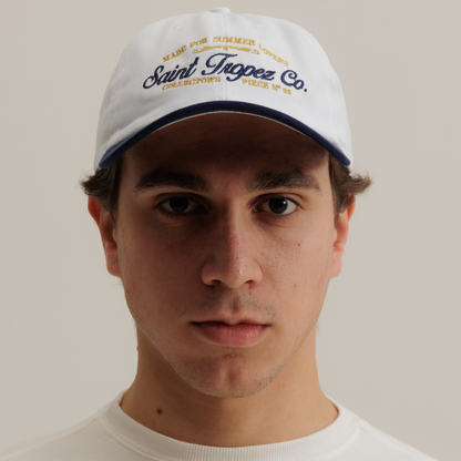SAINT TROPEZ CAP WHITE