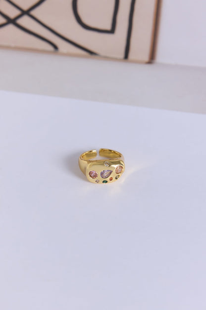 Diva Mood Ring Gold