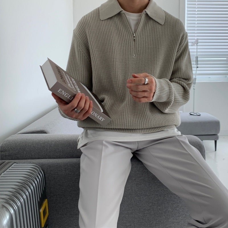 Zipped Sweater - North Korea Rason