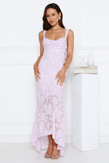 Enchanted Empire Maxi Dress Lilac