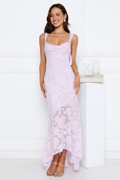 Enchanted Empire Maxi Dress Lilac