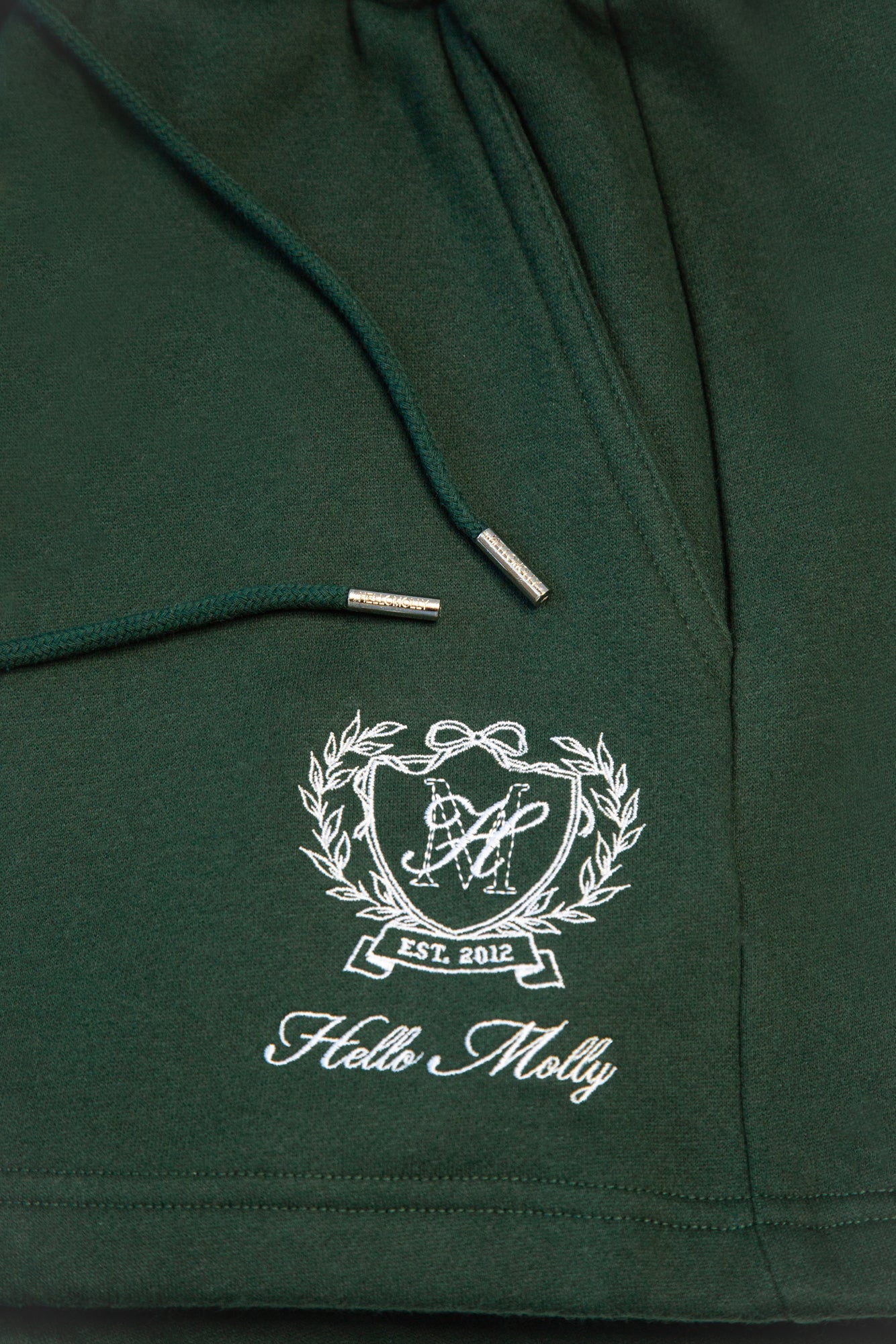 BASE Emblem Sweat Shorts Green
