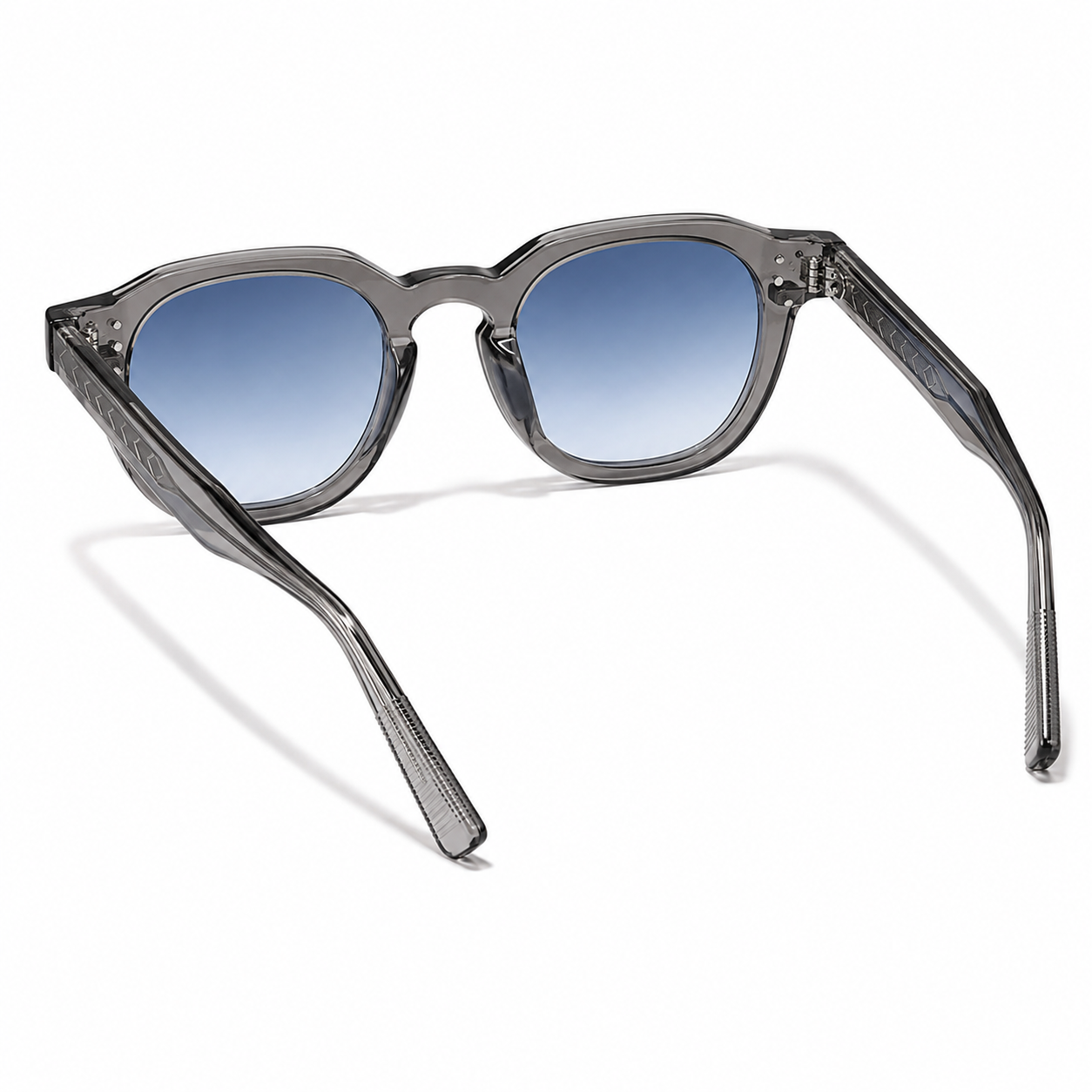 Men's Polarized Vintage Square Frame Sunglasses
