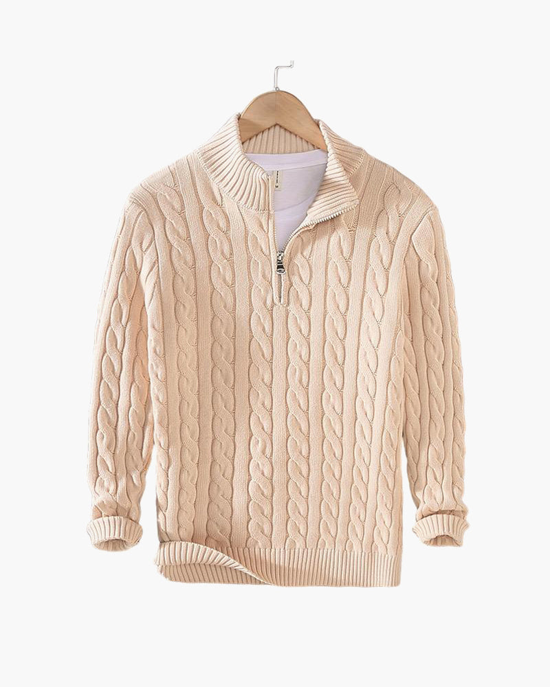 Kabelstrickpullover – Südkorea Taebaek