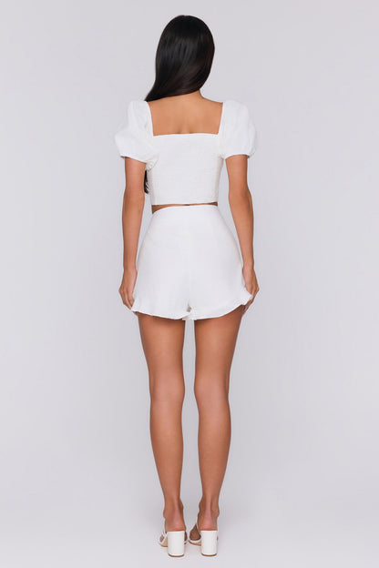 Softest Embrace Shorts White