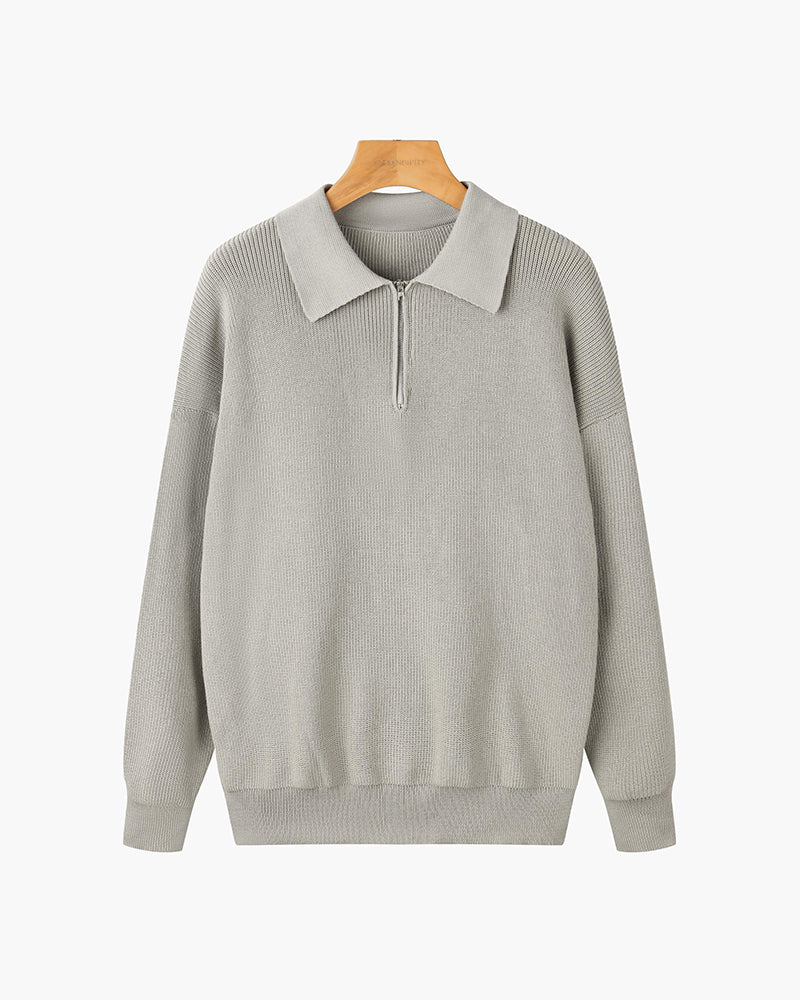 Zipped Sweater - North Korea Rason