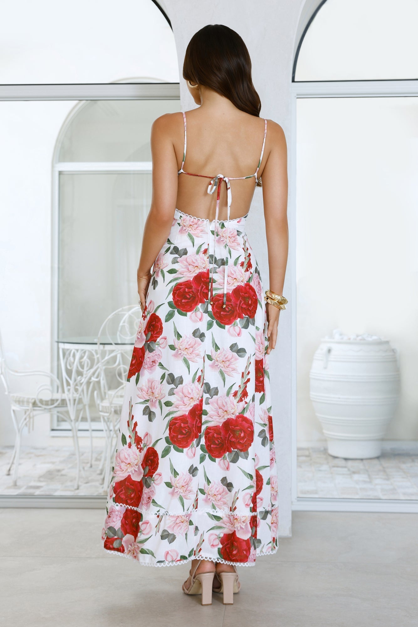 Softly Held Maxi Dress Floral