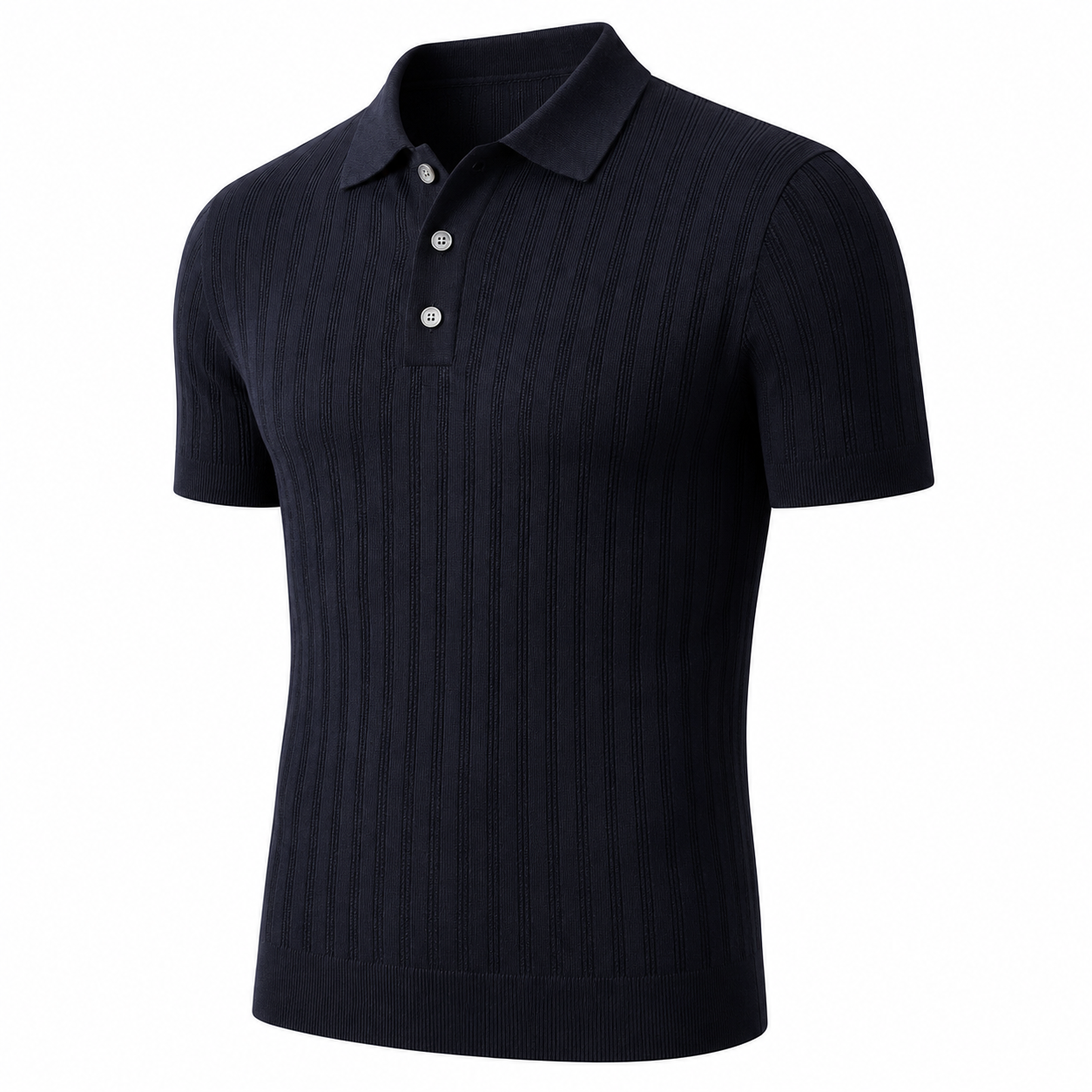 Men's Knitted Polo Shirt – Old Money Style