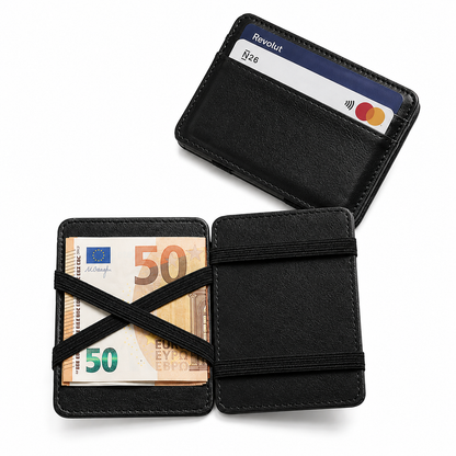 Men's Leather Money Clip Wallet