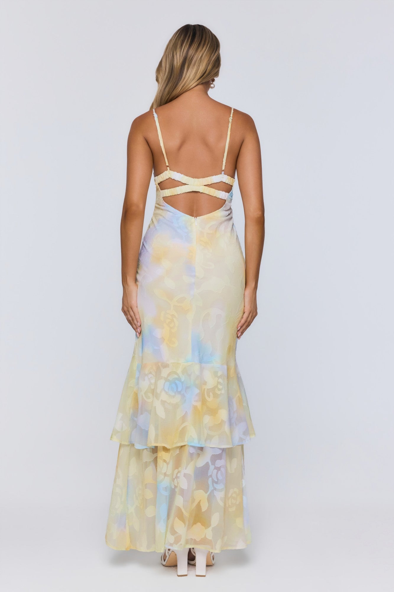 Hidden Sun Maxi Dress Yellow