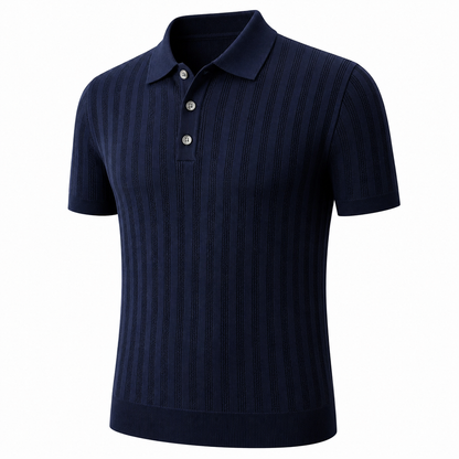Men's Knitted Polo Shirt – Old Money Style