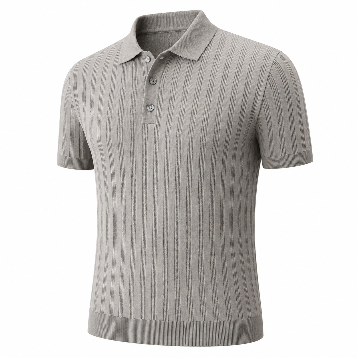 Men's Knitted Polo Shirt – Old Money Style