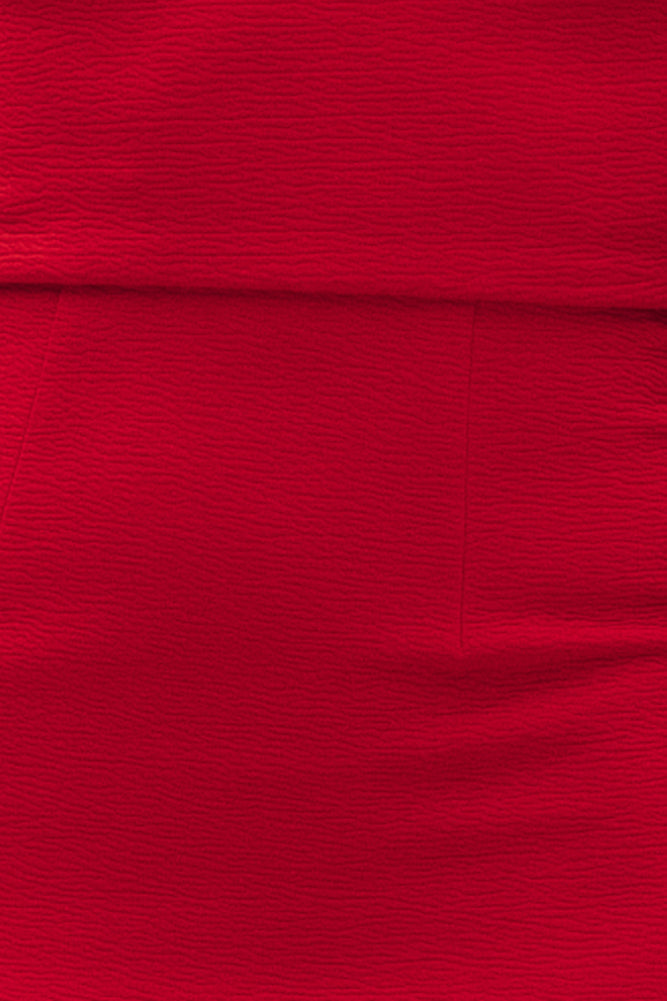 Made In Michigan Midi Dress Red