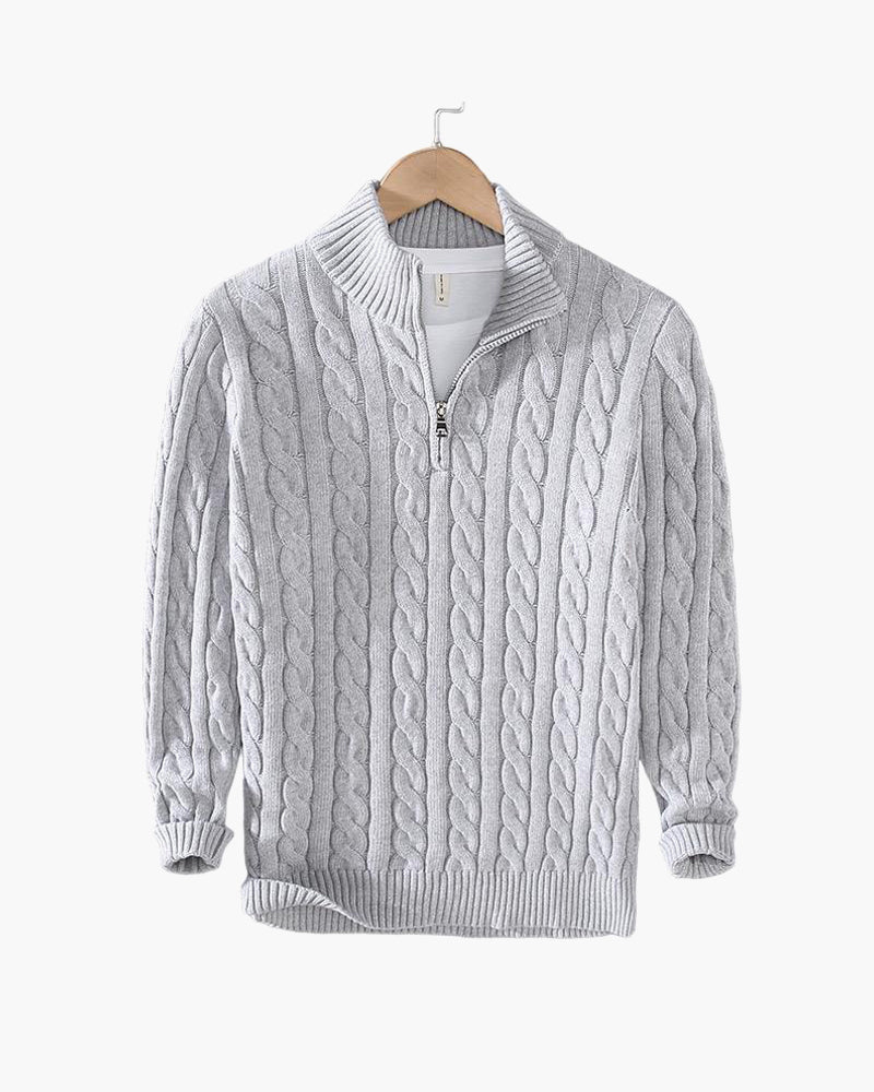 Kabelstrickpullover – Südkorea Taebaek