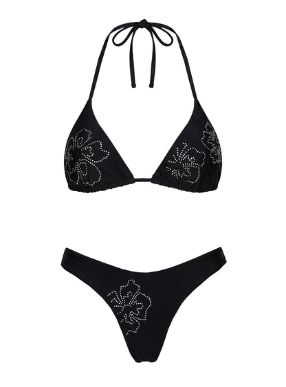 Tropic Mirage Bikini Bottoms Black