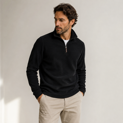 Men's Quarter-Zip Fleece Pullover