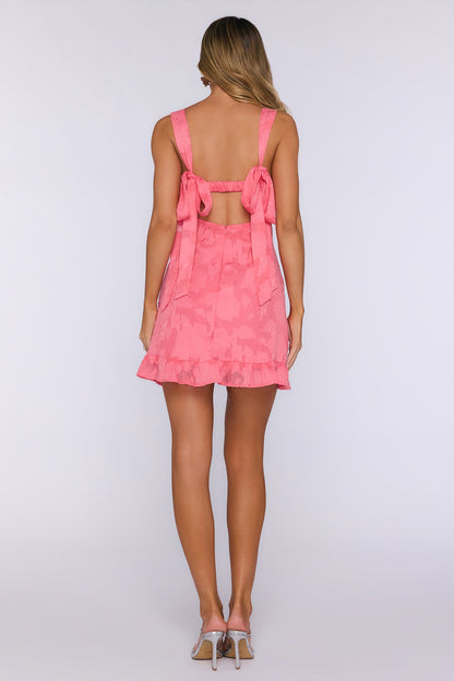 Trend Setting Mini Dress Coral