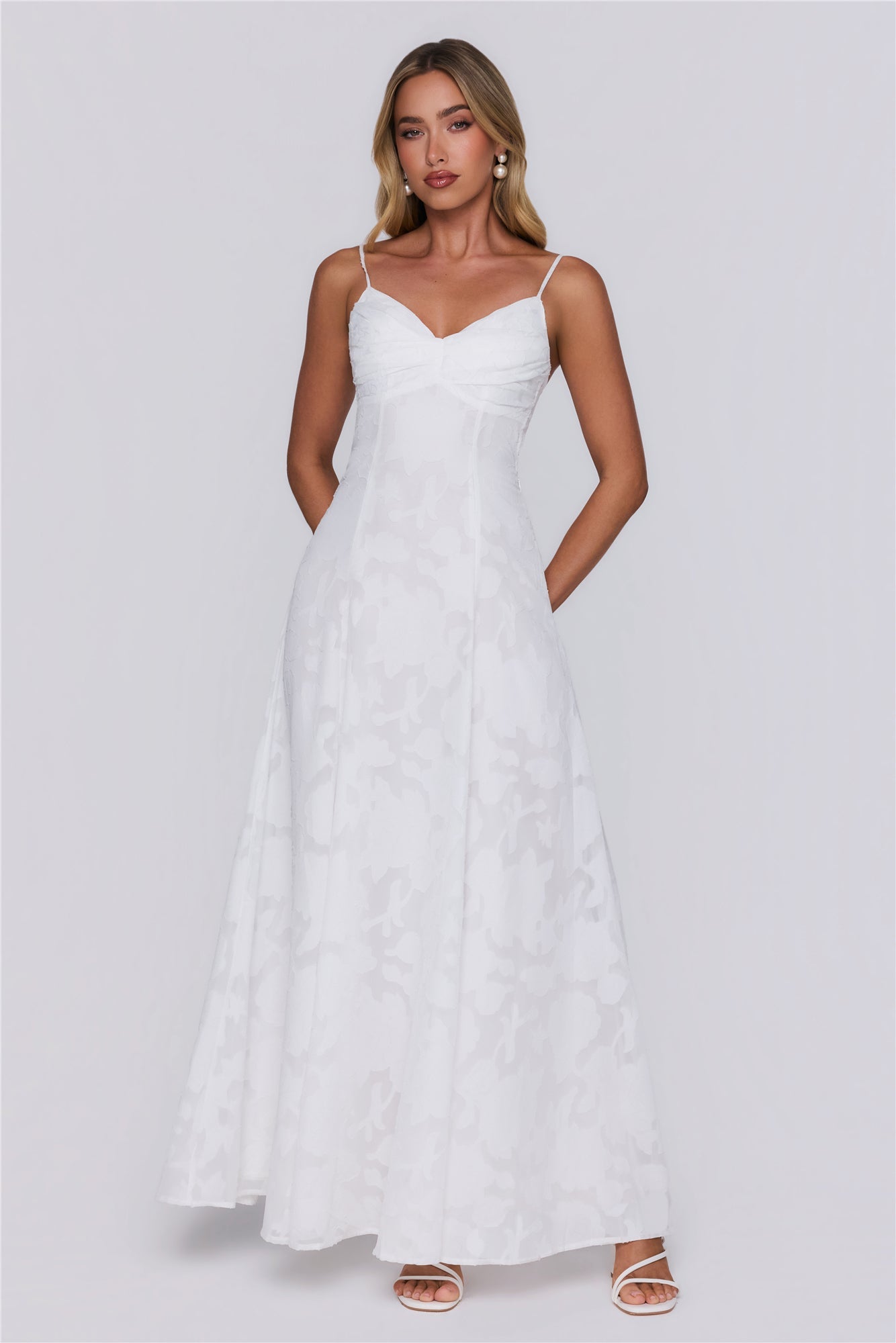 Urban Horizon Maxi Dress White