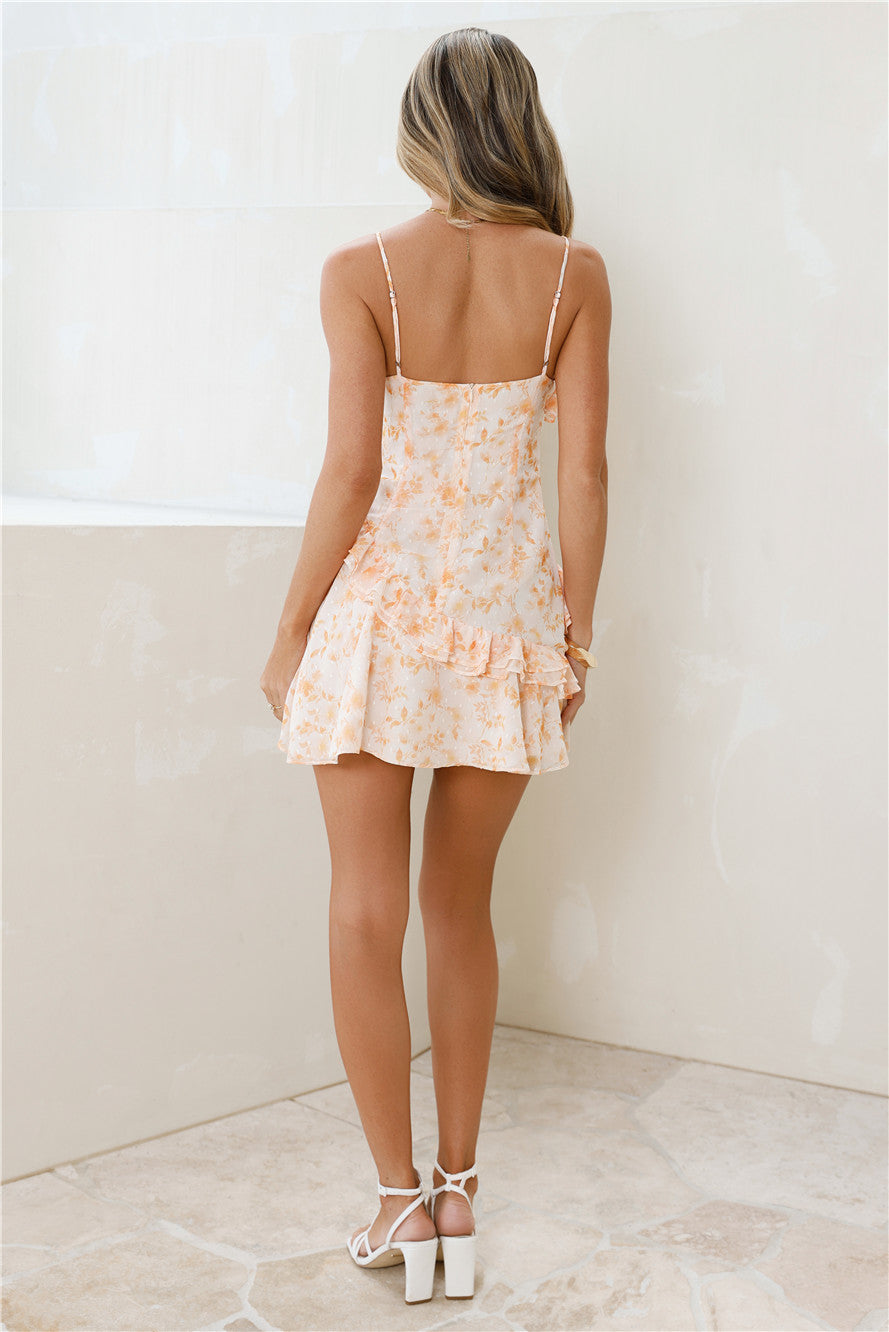 Serenade In The Sun Mini Dress Orange