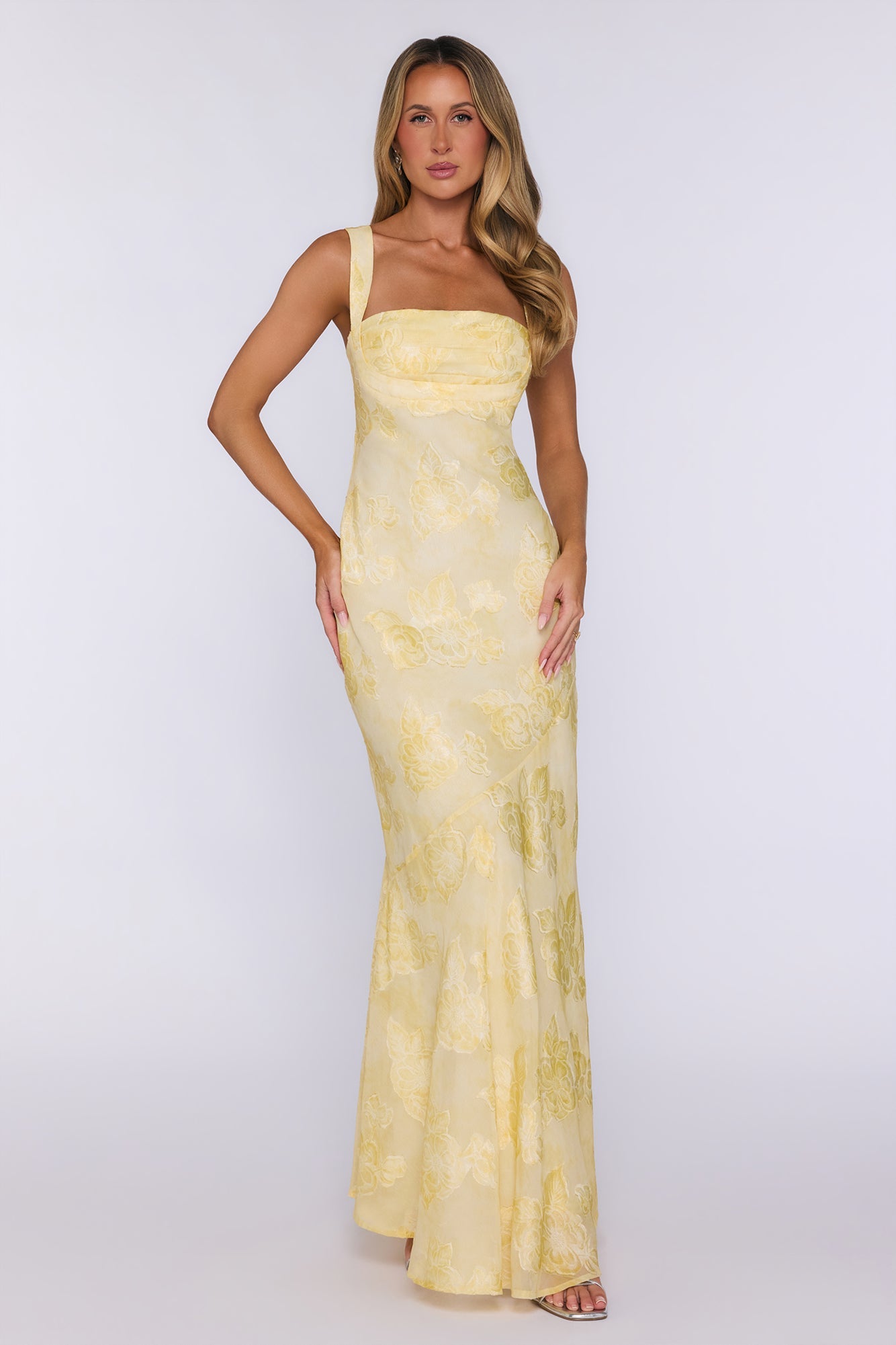 The Sweet Society Maxi Dress Yellow