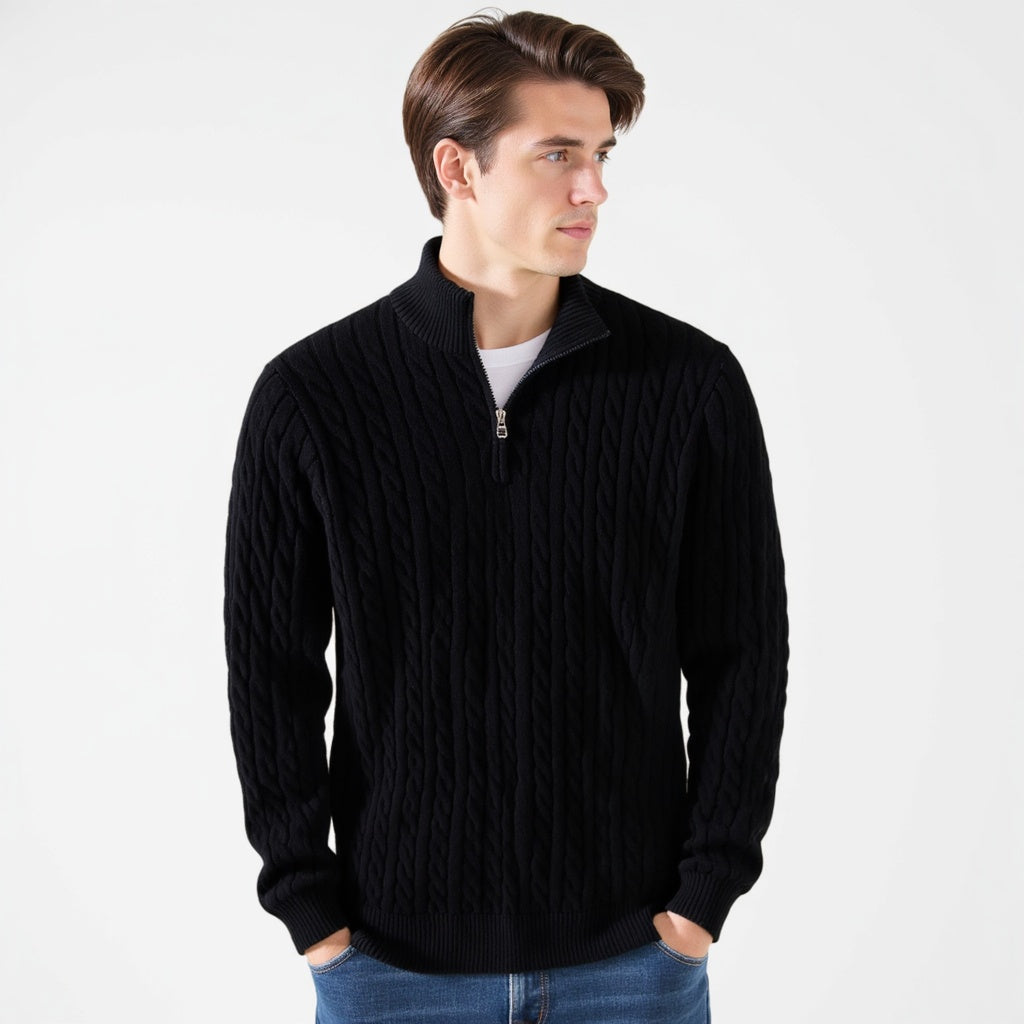Kabelstrickpullover – Südkorea Taebaek