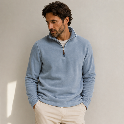 Men's Quarter-Zip Fleece Pullover