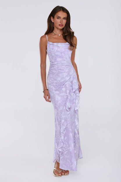 Guest Look Maxi Dress Purple