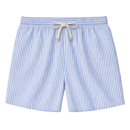 Striped Linen Shorts