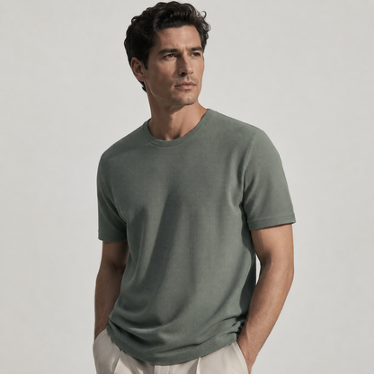 Men's Waffle Knit T-Shirt