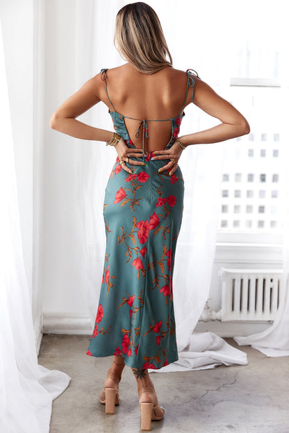 HELLO MOLLY Fool Me Once Midi Dress