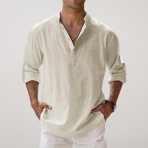 Summer Linen Shirt - Italy Capri