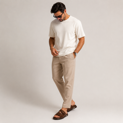 Men's Leather Casual Sandals