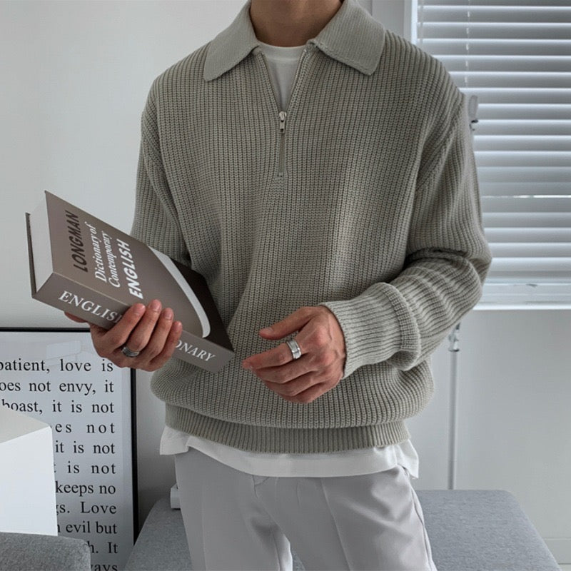 Zipped Sweater - North Korea Rason