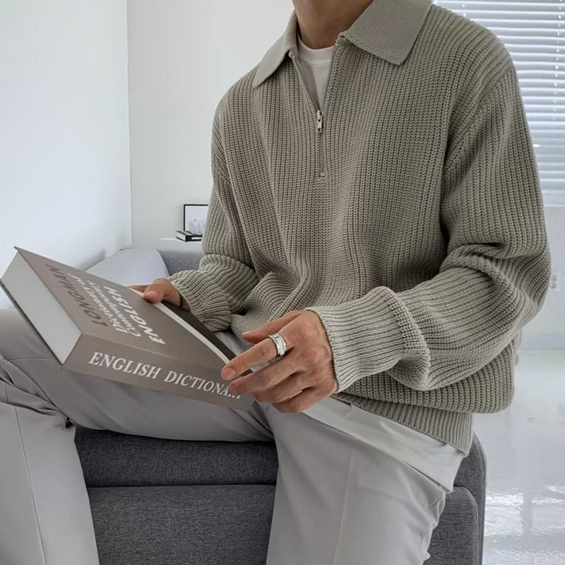 Zipped Sweater - North Korea Rason