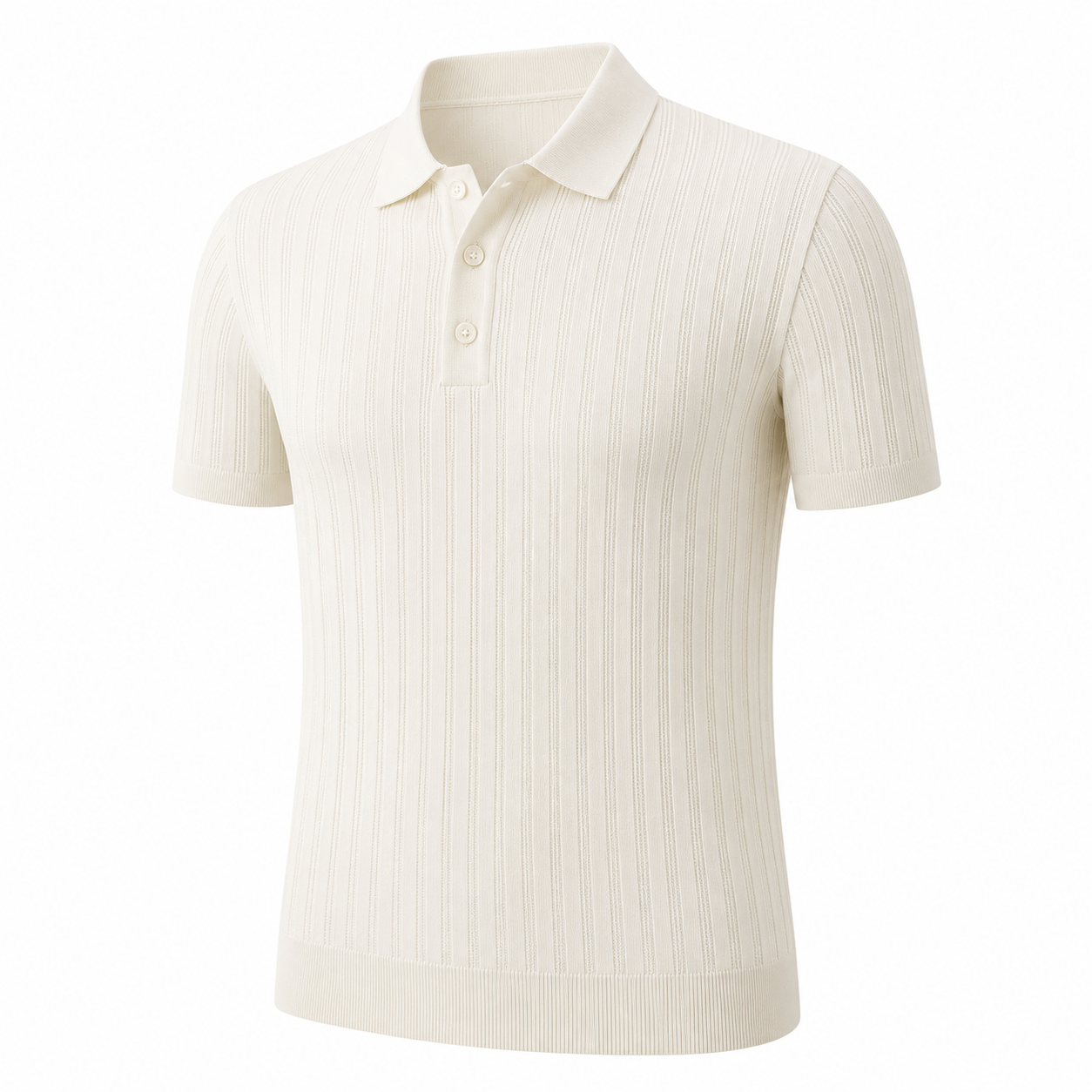 Men's Knitted Polo Shirt – Old Money Style