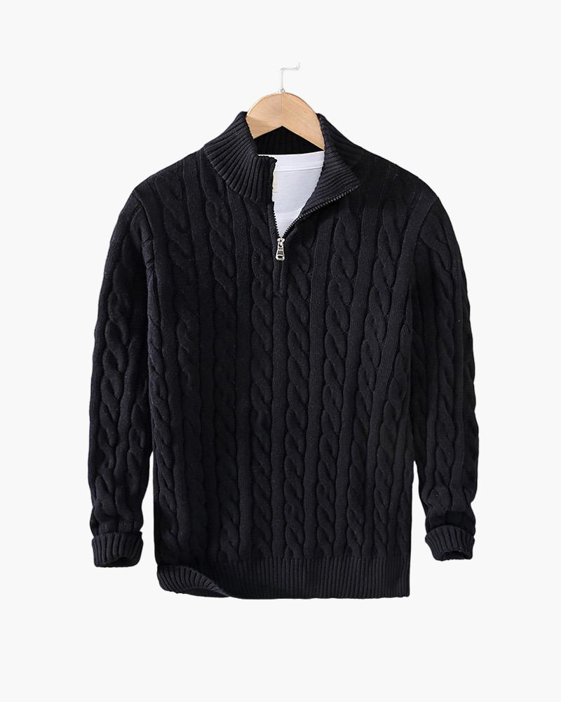 Kabelstrickpullover – Südkorea Taebaek