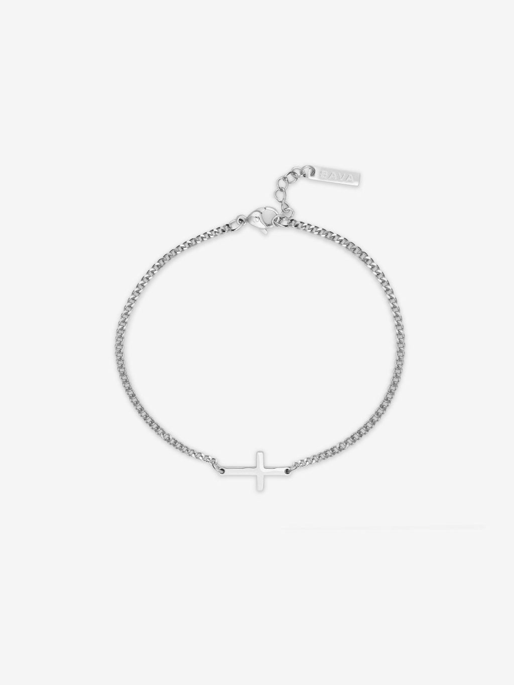 Kreuzarmband | Silber