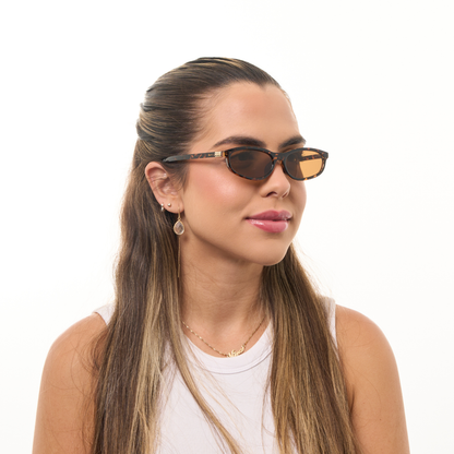 Cumbuco Sunglasses - Leopard | Brown