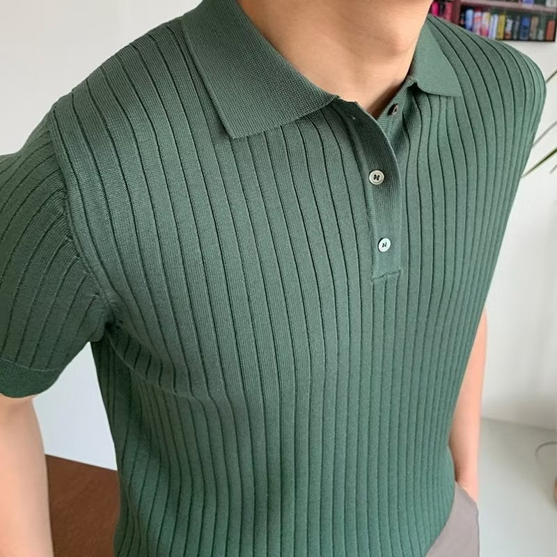 Gestricktes Polohemd – Gimcheon, Südkorea