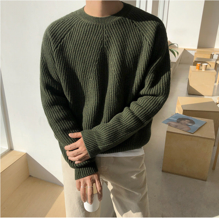 Klassischer Pullover – Südkorea Gisung