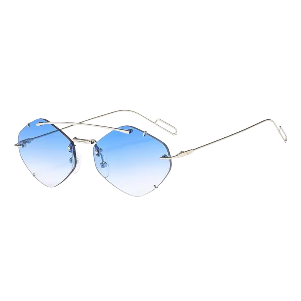 Diamond Sunglasses - Blue
