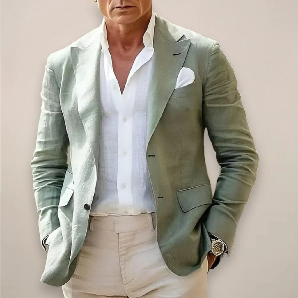 Amalfi Leinen-Sakko – Maßgeschneiderte Herrenmode