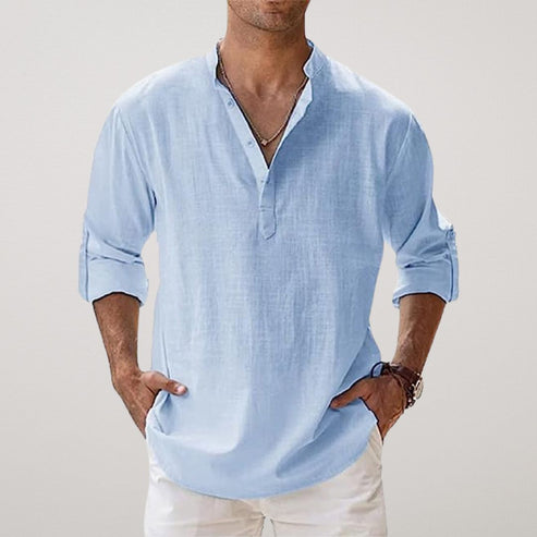 Summer Linen Shirt - Italy Capri